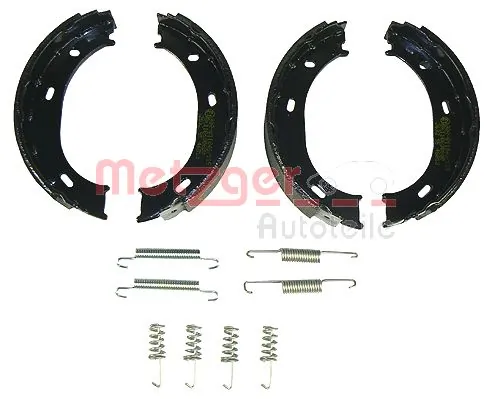 METZGER AUTOTEILE KR 955 Brake Shoe Set, parking brake