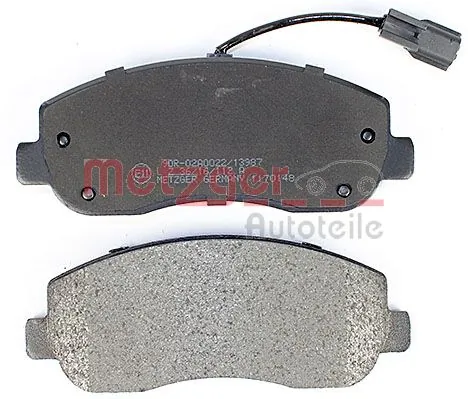 Brake Pad Set, disc brake 1170148