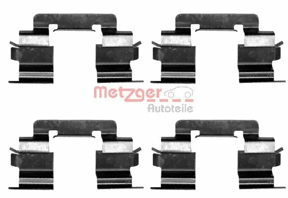 Accessory Kit, disc brake pad 109-1216