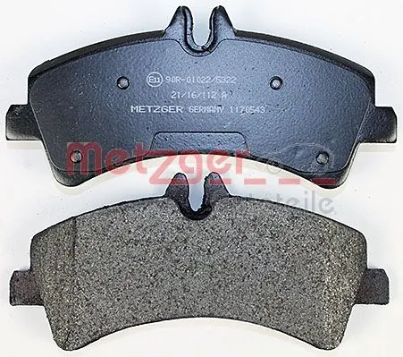 METZGER AUTOTEILE 1170543 Brake Pad Set, disc brake