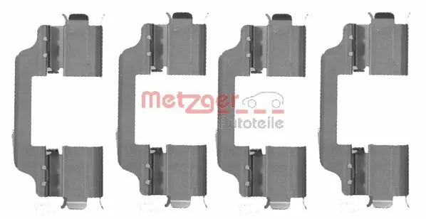 Accessory Kit, disc brake pad GREENPARTS 109-1707