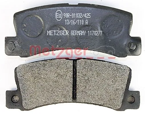 METZGER AUTOTEILE 1170277 Brake Pad Set, disc brake