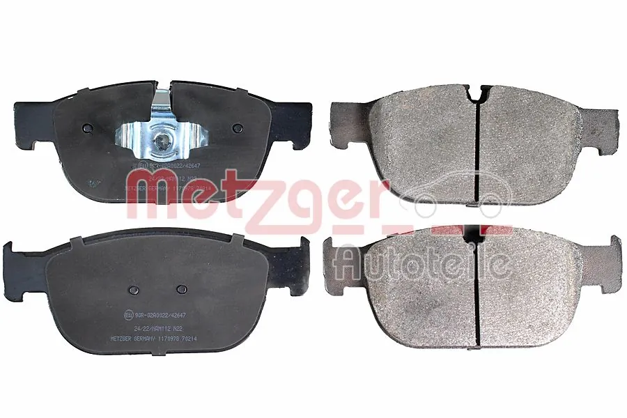 METZGER AUTOTEILE 1170978 Brake Pad Set, disc brake