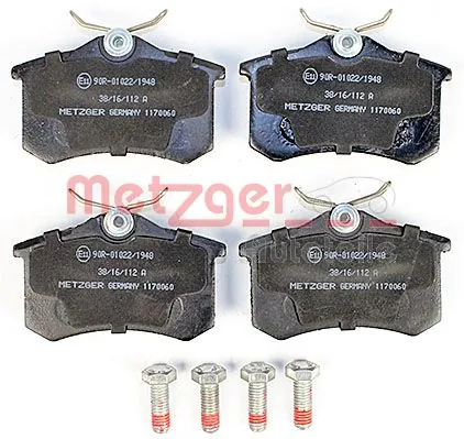 METZGER AUTOTEILE 1170060 Brake Pad Set, disc brake