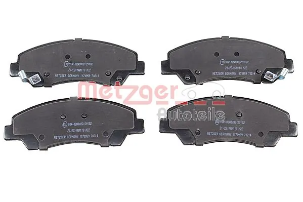 METZGER AUTOTEILE 1170959 Brake Pad Set, disc brake