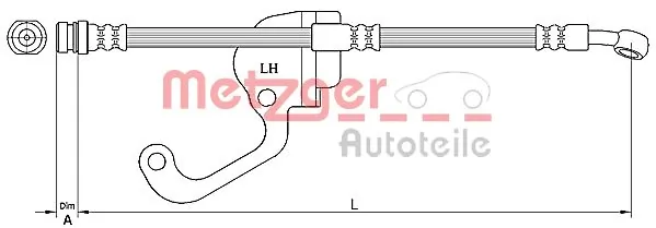 Brake Hose 4116228