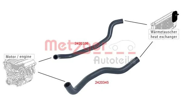 Radiator Hose 2420345