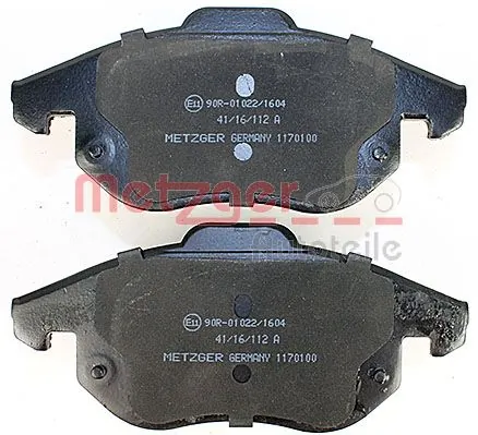 METZGER AUTOTEILE 1170100 Brake Pad Set, disc brake