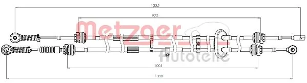 Cable Pull, manual transmission 3150299