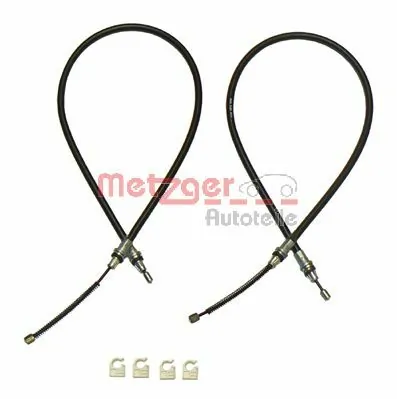 METZGER AUTOTEILE 10.9336 Cable Pull, parking brake
