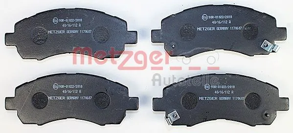 Brake Pad Set, disc brake 1170607