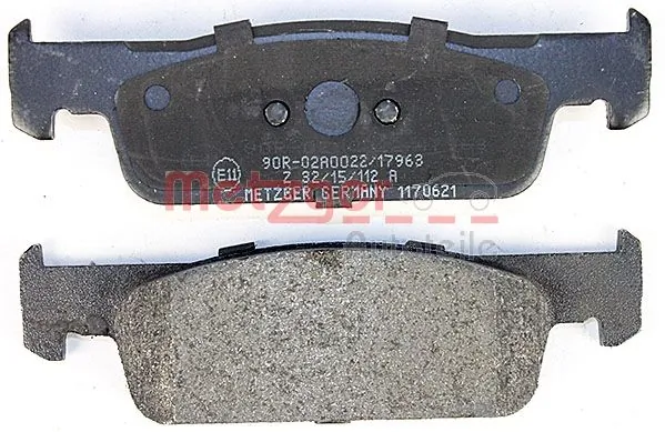 METZGER AUTOTEILE 1170621 Brake Pad Set, disc brake