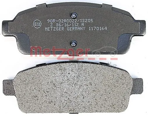 METZGER AUTOTEILE 1170164 Brake Pad Set, disc brake
