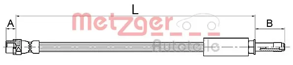 Brake Hose GREENPARTS 4110145