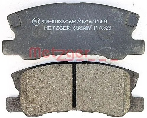 METZGER AUTOTEILE 1170323 Brake Pad Set, disc brake