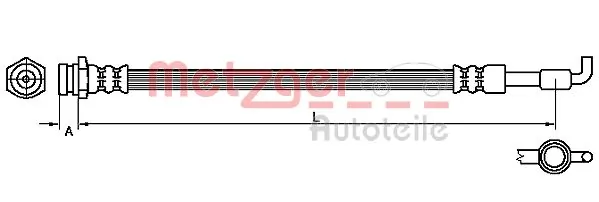 Brake Hose 4110880