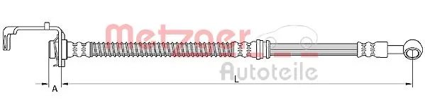Brake Hose 4111049