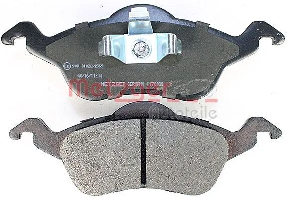 METZGER AUTOTEILE 1170038 Brake Pad Set, disc brake