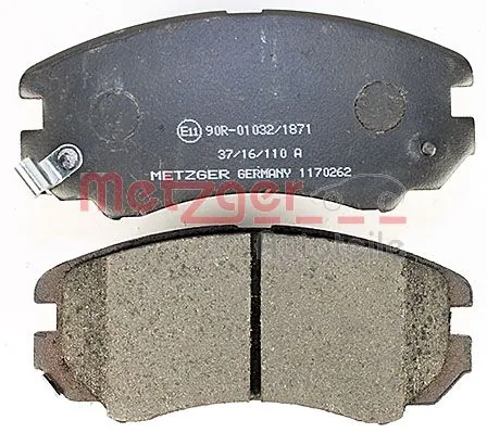 METZGER AUTOTEILE 1170262 Brake Pad Set, disc brake