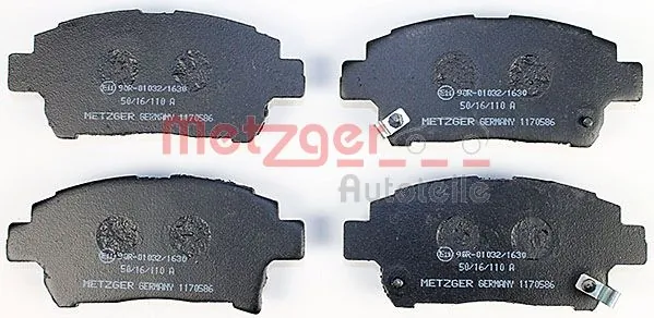 Brake Pad Set, disc brake GREENPARTS 1170586