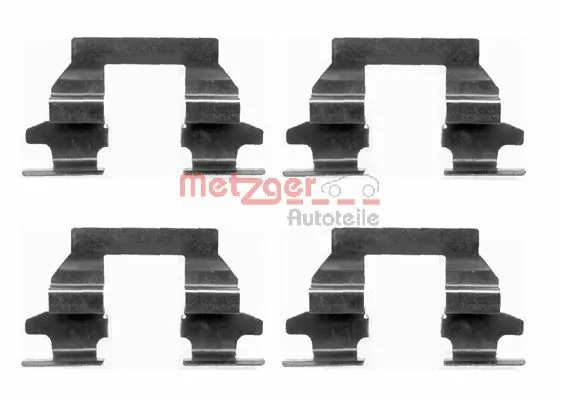 Accessory Kit, disc brake pad GREENPARTS 109-1625