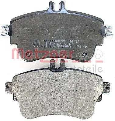 METZGER AUTOTEILE 1170149 Brake Pad Set, disc brake