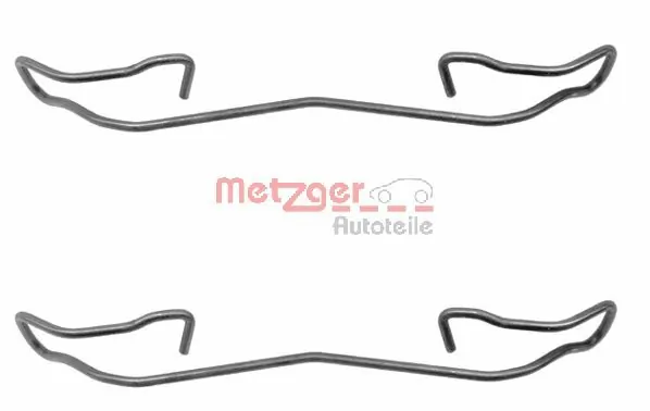Accessory Kit, disc brake pad 109-1187