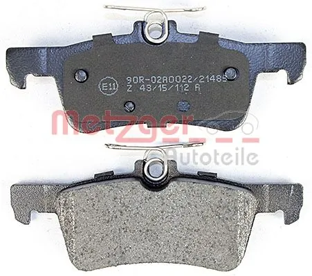 METZGER AUTOTEILE 1170810 Brake Pad Set, disc brake