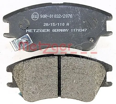 METZGER AUTOTEILE 1170347 Brake Pad Set, disc brake