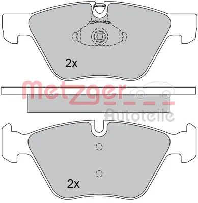 Brake Pad Set, disc brake 1170203