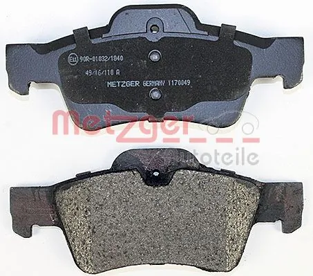 METZGER AUTOTEILE 1170049 Brake Pad Set, disc brake