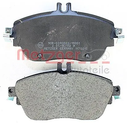 METZGER AUTOTEILE 1170215 Brake Pad Set, disc brake