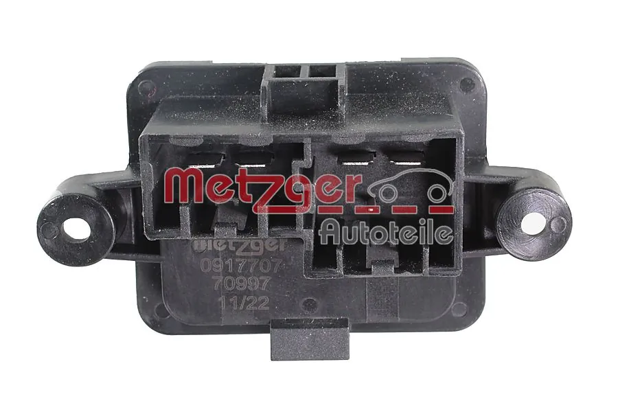 METZGER AUTOTEILE 0917707 Regulator, interior blower