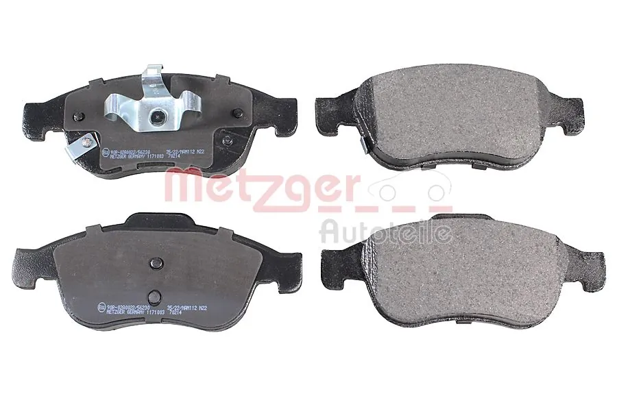 METZGER AUTOTEILE 1171003 Brake Pad Set, disc brake