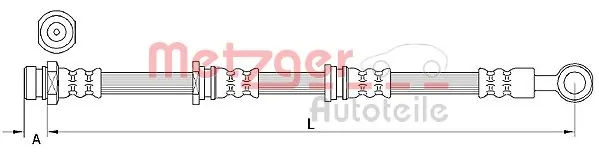 Brake Hose 4110917