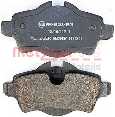 METZGER AUTOTEILE 1170201 Brake Pad Set, disc brake