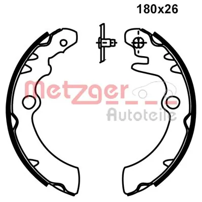 Brake Shoe Set MG 235