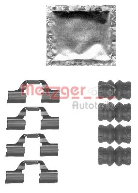 Accessory Kit, disc brake pad GREENPARTS 109-1827