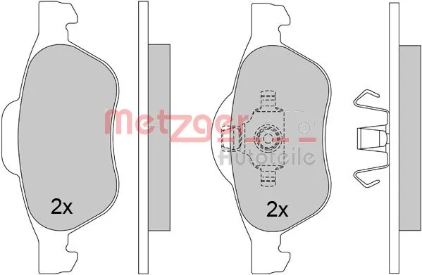 Brake Pad Set, disc brake 1170462