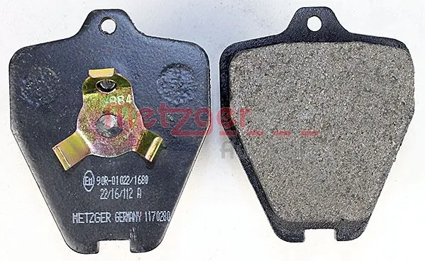 Brake Pad Set, disc brake 1170280