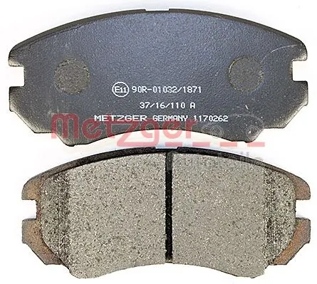 METZGER AUTOTEILE 1170262 Brake Pad Set, disc brake