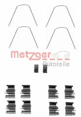 Accessory Kit, disc brake pad 109-1651