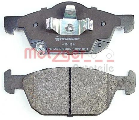 METZGER AUTOTEILE 1170832 Brake Pad Set, disc brake