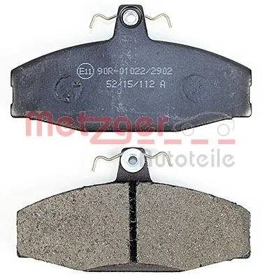 METZGER AUTOTEILE 1170286 Brake Pad Set, disc brake