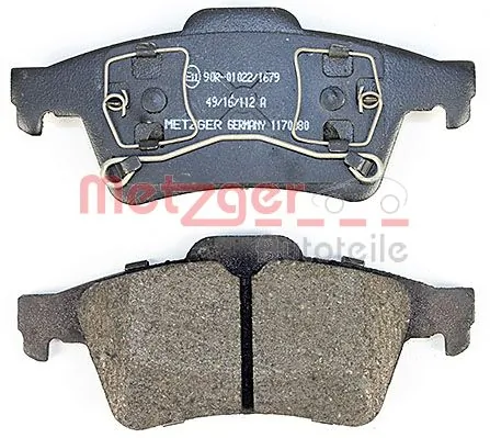 METZGER AUTOTEILE 1170080 Brake Pad Set, disc brake