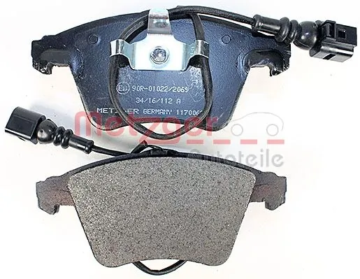 METZGER AUTOTEILE 1170068 Brake Pad Set, disc brake