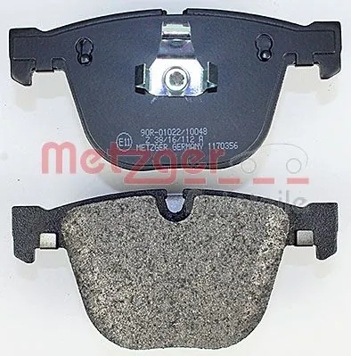 METZGER AUTOTEILE 1170356 Brake Pad Set, disc brake