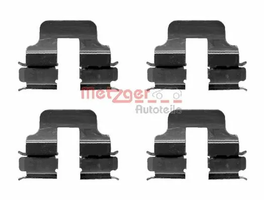 Accessory Kit, disc brake pad GREENPARTS 109-1247
