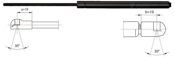 Gas Spring, bonnet 2110426