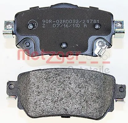 METZGER AUTOTEILE 1170802 Brake Pad Set, disc brake